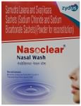 Nasoclear Nasal Wash 20 Sachet (5gm Each) with (1) Nasal wash Squeeze Bottle Kit
