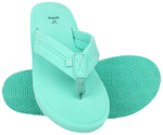 Yoho Lifestyle Ortho Soft Comfortable and Stylish Flip Flop Slippers for Women Sea Green 5
