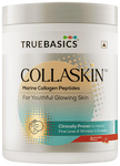 TrueBasics CollaSkin Marine Collagen Peptides for Youthful Glowing Skin Powder Watermelon
