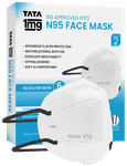 Tata 1mg BIS Approved FFP2 N95 Mask - Head Loop, Premium Face Mask 6 Layers