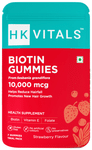 Healthkart HK Vitals Biotin Gummies Strawberry Trial Pack