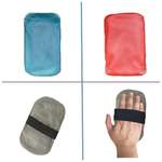 EcommerceHub Reusable Hot & Cold Gel Handy Red & Blue Pack Pad with Cover Pouch