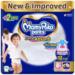 MamyPoko Extra Absorb Upto 60% deep Absorbent Crisscross Diaper XXL