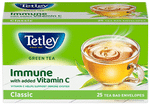Tetley Green Tea with Added Vitamin C Tea Bag (1.3gm Each) Classic