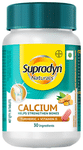 Supradyn Naturals Calcium Turmeric+Vitamin D Tablet for Bones, Joints, and Muscles Care