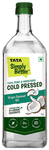 Tata Simply Better Pure and Unrefined Cold Pressed Virgin Coconut Oil Naturally Cholesterol Free