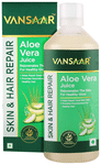 Vansaar Aloe Vera Juice | For Glowing Skin & Healthy Hair| 100% Cold Pressed