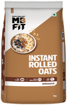 MuscleBlaze Instant Wholegrain Rolled Oats with High Fibre & Protein