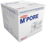 Medica M'pore Microporous Paper Tape 2.5cm x 5m