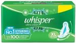 Whisper Ultra Clean Wings Sanitary Pads XL