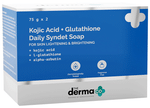 The Derma Co Kojic Acid + Glutathione Daily Syndet Soap (75gm Each)