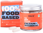 RawRX Algae Calcium and Vitamin D3 | Tablet for Strong Bones & Hair