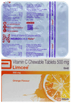 Combo Pack of Neurobion Forte Tablet (30) & Limcee Chewable Tablet Orange (15)