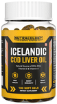 Nutracology Icelandic Cod Liver Oil Soft Gel
