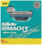 Gillette Unit Mach 3 Shaving Razor Blades Fresh Clean