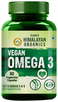 Vlado's Himalayan Organics Vegan Omega 3 Capsule | Natural Nutrition for Bone, Heart & Skin