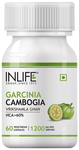 Inlife Garcinia Cambogia (60% HCA) 1200mg Per Serving Vegetarian Capsules
