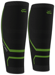 Tynor Calf and Shin Support Air Pro Black & Green Medium