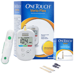 OneTouch Verio Flex Glucometer (Box of 10 Test strips Free)