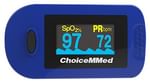 ChoiceMMed MD300C2 Fingertip Pulse Oximeter Blue