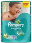 Pampers Baby-Dry Disposable Diaper Medium test