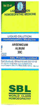 SBL Arsenicum Album Dilution 30 CH