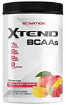 Scivation Xtend BCAA Powder with Electrolytes| For Muscle Growth & Recovery | Flavour Strawberry Mango