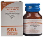 SBL Arsenicum Sulph Flavum Trituration Tablet 6X