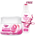Dabur Gulabari Cold Cream with Gulabari Lotion 50ml Free