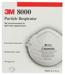 3M N95 8000 Particle Respirator Mask
