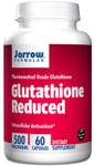 Jarrow Formulas Glutathione Reduced 500mg Capsule | Intracellular Antioxidant