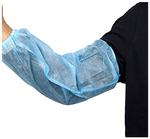 S4 Healthcare Non-Woven Protective Sleeve Covers for Arms Blue