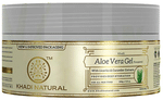 Khadi Naturals Ayurvedic Aloevera Gel with Liqorice and Cucumber Extracts Transparent