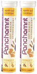 Panchamrit Gut Health Effervescent Tablets| Colon Cleanse & Improves Digestion (20 Each) Zesty Lemon
