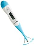 Tata 1mg Flexible Tip Digital Thermometer with One Touch Operation for Child and Adult