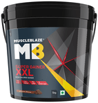 MuscleBlaze Super Gainer XXL for Muscle Growth | No Added Sugar | Flavour Chocolate
