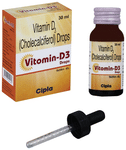 Vitomin-D3 Drop 30ml for Bone and Teeth Health
