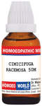 Dr. Majumder Homeo World Cimicifuga Racemosa Dilution(30ml Each) 50M