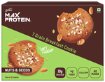 RiteBite Nuts & Seeds Max Protein Cookie with 10g Protein and 4g Fiber (55gm Each)