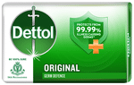 Dettol Original Bathing Soap Bar (75gm Each)