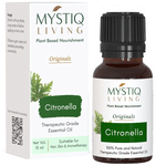 Mystiq Living Citronella Citronella Essential Oil 100% Pure Therapeutic Grade