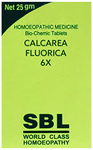 SBL Calcarea Fluorica Biochemic Tablet 6X