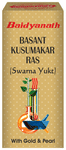 Baidyanath (Noida) Basant Kusumakar Ras (Swarna Yukt) | For Blood Sugar & General Debility