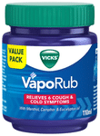 Vicks Vaporub Balm with Menthol, Camphor & Eucalyptus Oil | Relieves 6 Symptoms of Cough & Cold | Goodness of Ayurveda