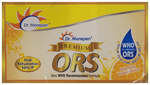 Dr. Morepen Premium ORS Powder | Sachet for Oral Rehydration (21.8gm Each)Flavour Orange