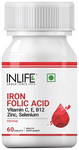 Inlife Iron Folic Acid Supplement | With Vitamins, Zinc & Selenium | For RBC Formation | Tablet