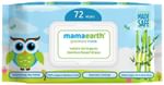 Mamaearth Organic Bamboo Based Wipes | With Castor Oil & Aloe Vera