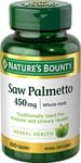 Nature's Bounty Saw Palmetto 450mg Capsule