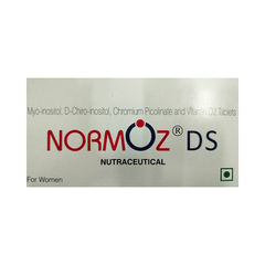 Normoz DS Tablet with Myo-Inositol, D-Inositol, Chromium & Vitamin D2