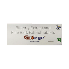 Gloeye Bilberry Extract & Pine Bark Extract Tablet Gloeye Bilberry Extract & Pine Bark Extract Tablet